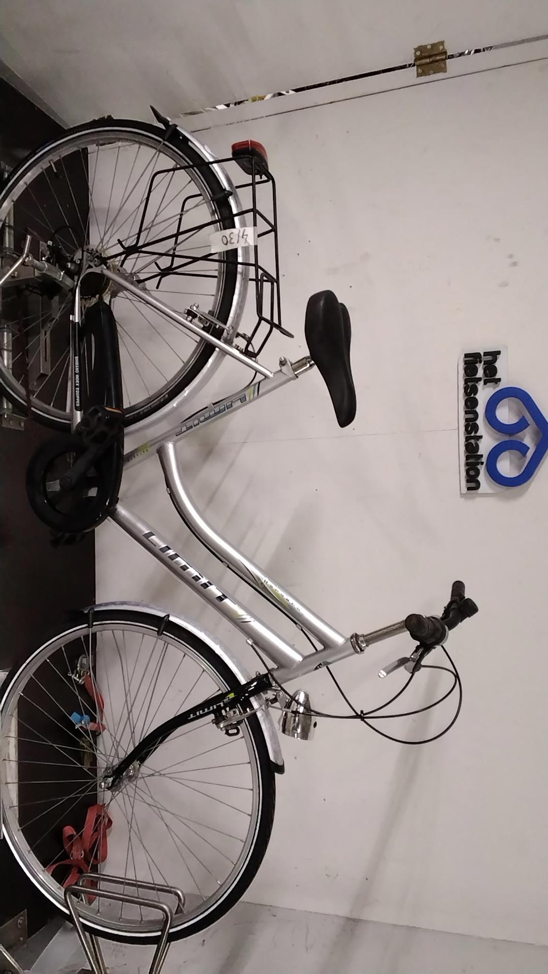 Fiets nr. 4130 Limit Harvard Damesfiets 53 cm kleur Grijs