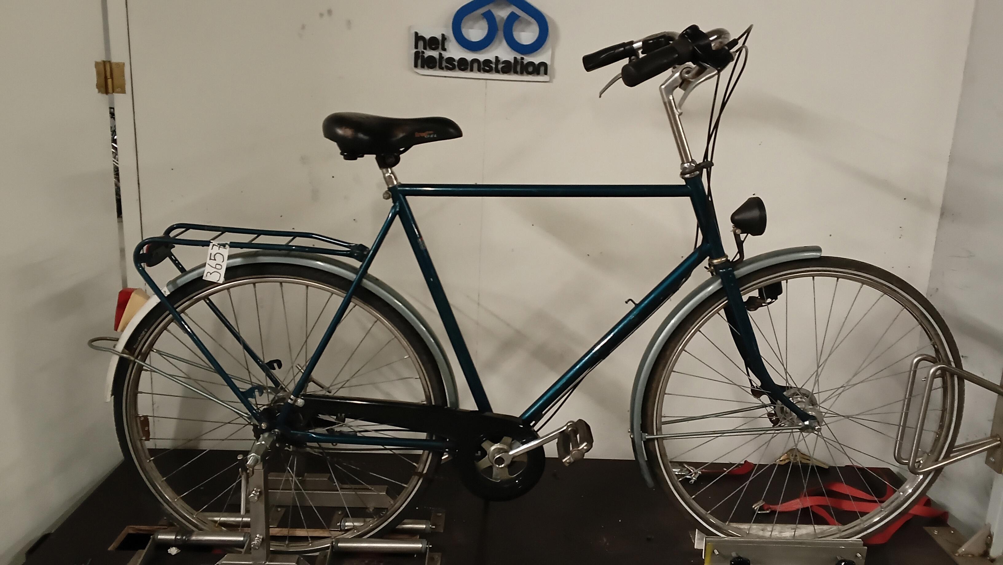 Fiets nr. 3657 Sparta Herenfiets 61 cm kleur Blauw