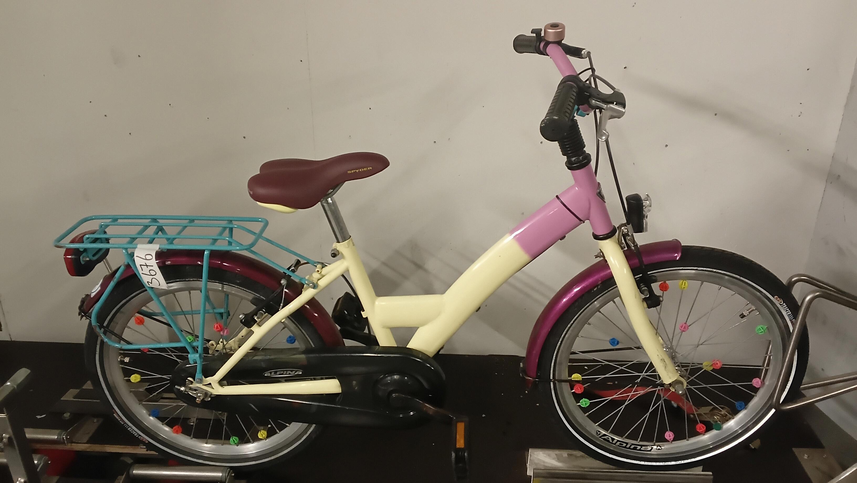 Fiets nr. 3676 Alpina Meisjesfiets 30 cm kleur Anders
