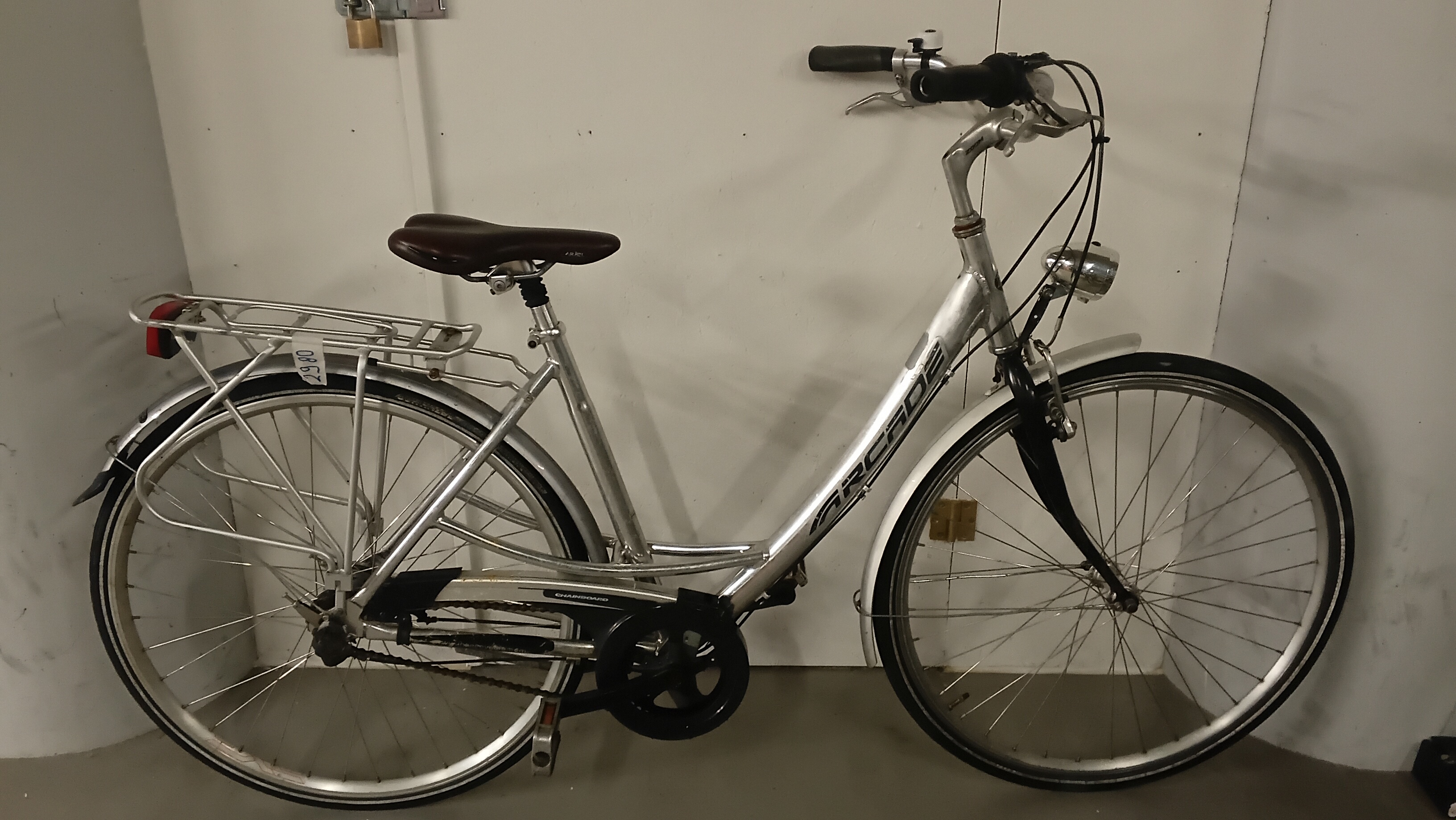 Fiets nr. 2980 Arcade  Damesfiets 48 cm kleur Grijs