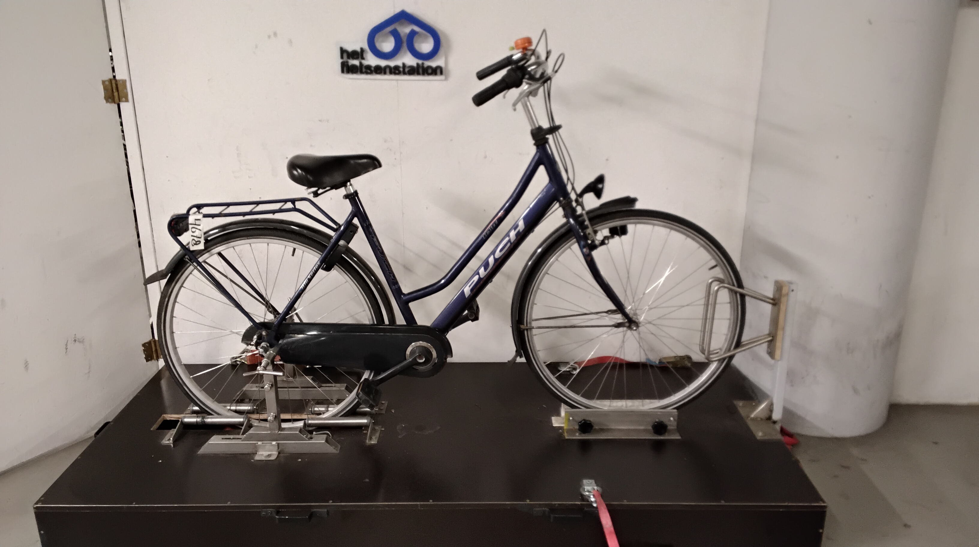 Fiets nr. 4678 Puch Limited Damesfiets 54 cm kleur Blauw