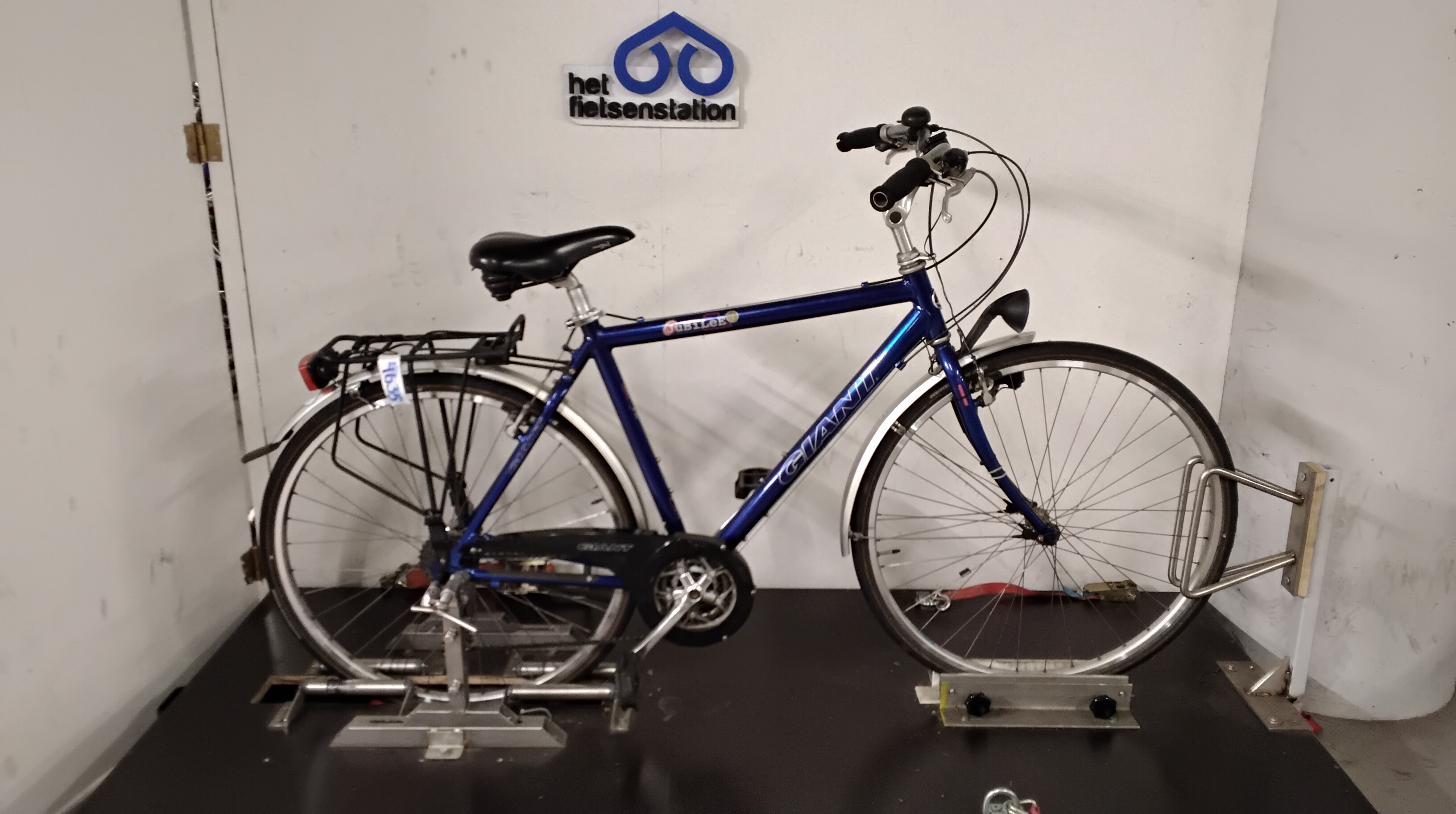 Fiets nr. 4635 giant jubilee Herenfiets 55 cm kleur Blauw