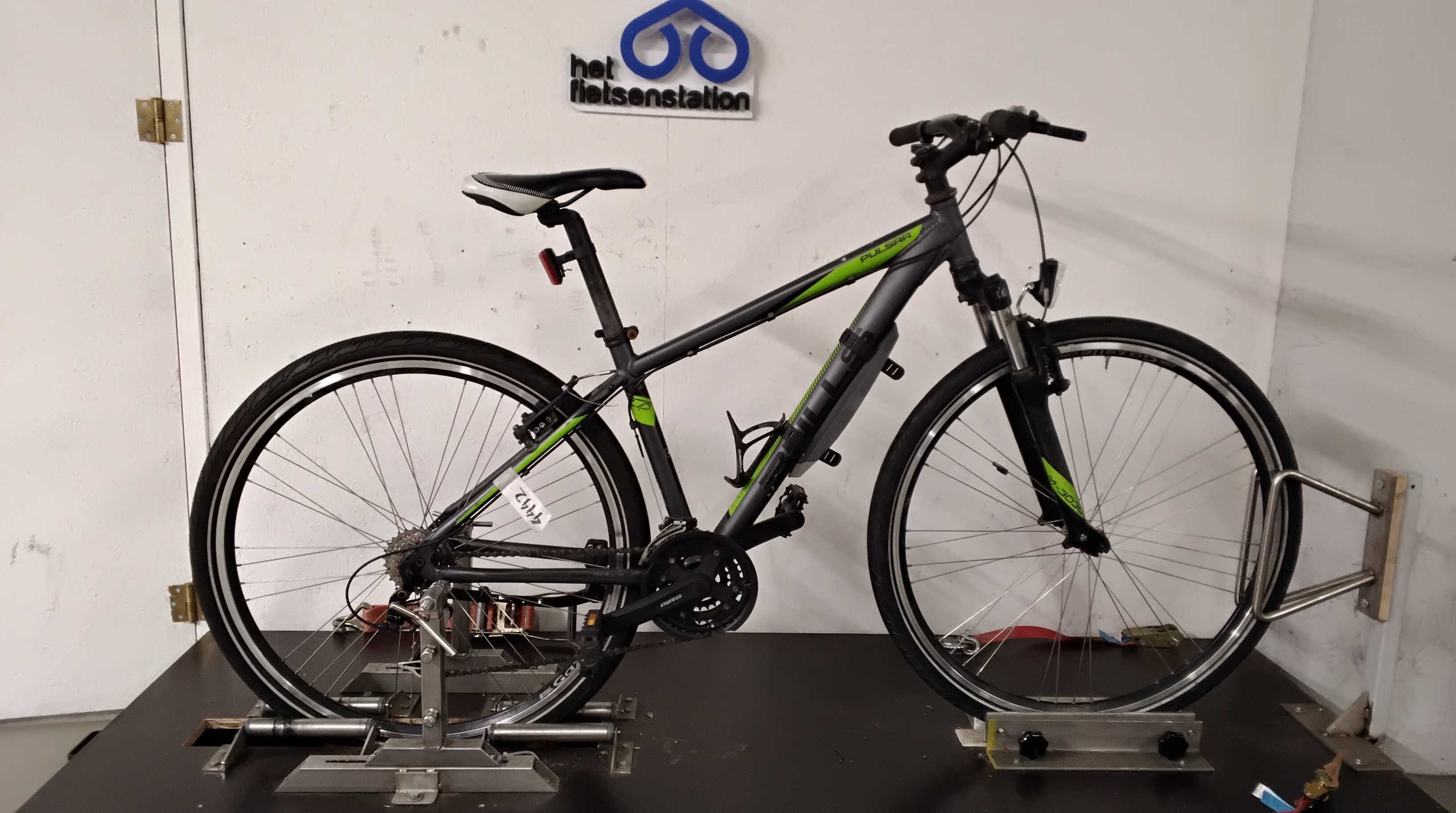 Fiets nr. 4442 Bulls Pulstar Mountainbike 41 cm kleur Zwart