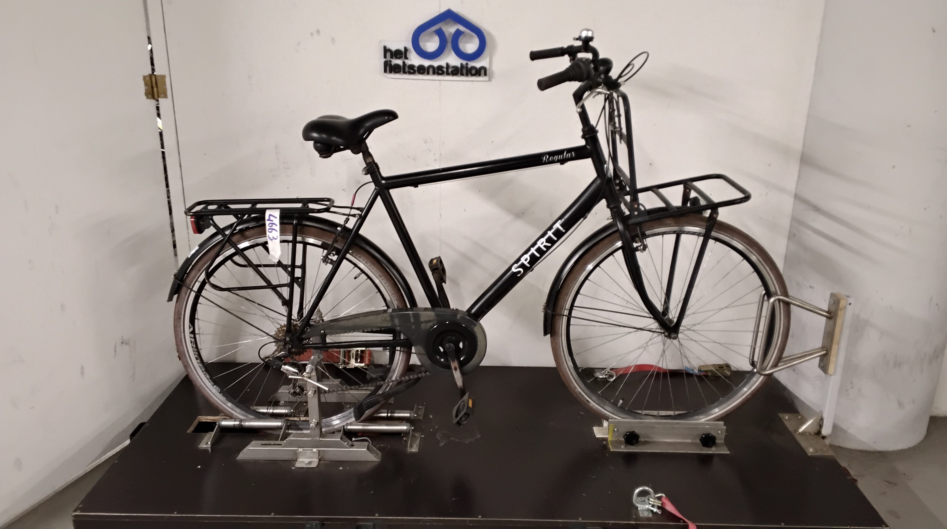 Fiets nr. 4663 Spirit Regular Herenfiets 56 cm kleur Zwart