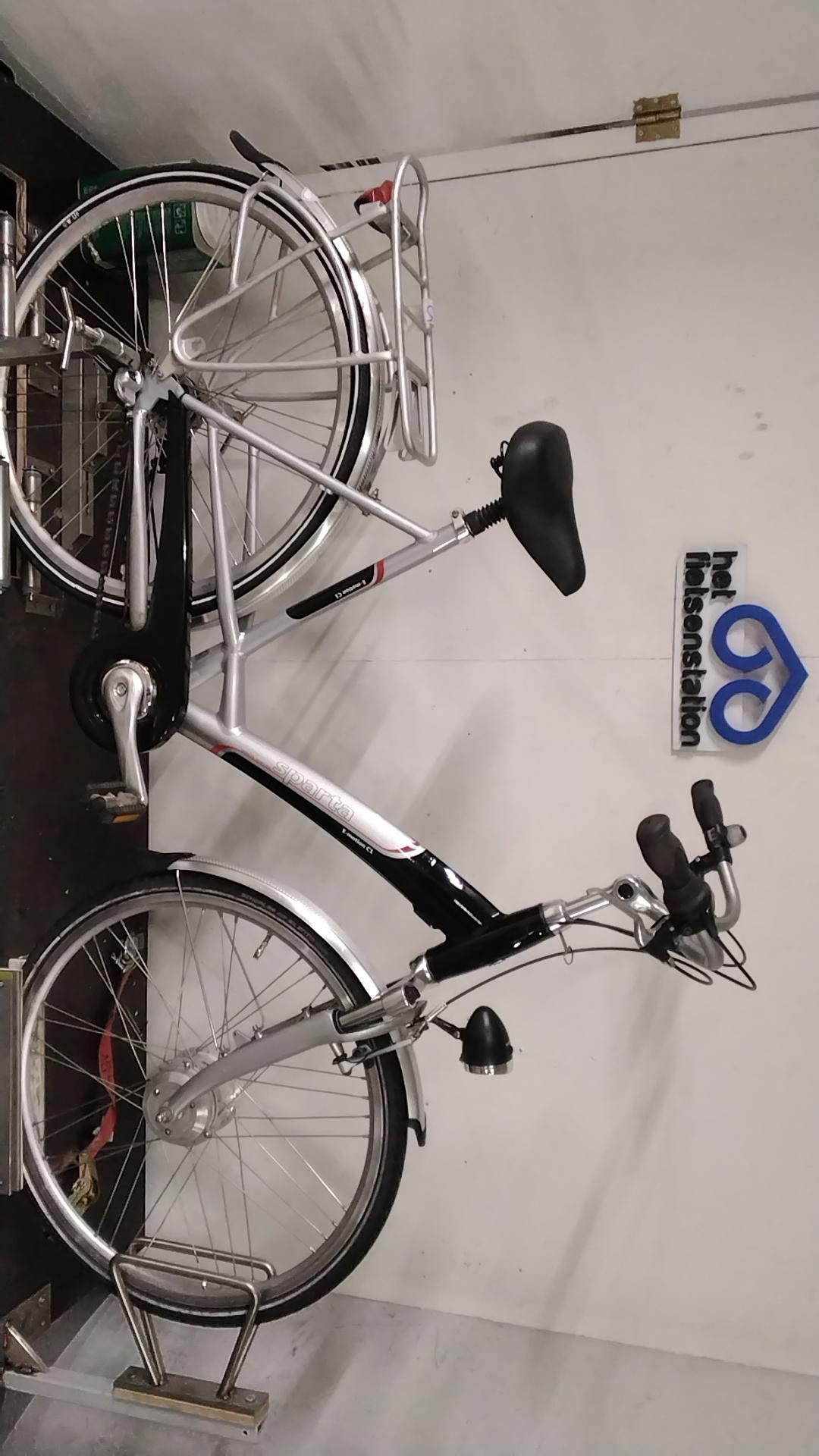 Fiets nr. 3765 Sparta E-Motion C1 Damesfiets 57 cm kleur Grijs