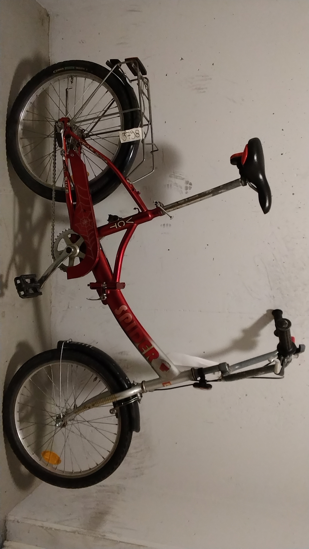 Velocity Spider Vouwfiets – Compact, Handig en Direct Klaar voor Gebruik